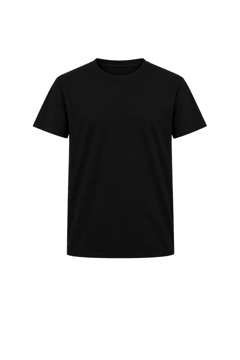 T-shirt noir personnalisable